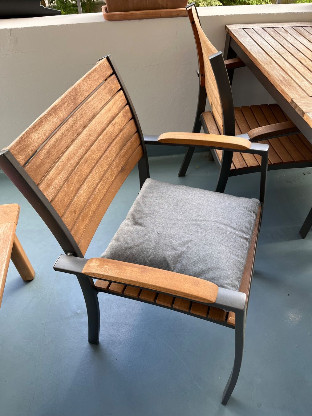 Tavoli: Gartentisch Set aus Holz und Aluminium – Usato da Bern venduto da sukh0i 3