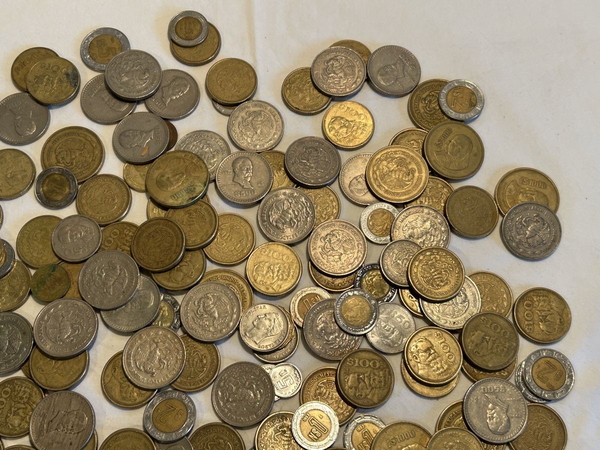 Tutti le monete: Pièces de monnaie Mexicaines divers  – Usato da Geneve venduto da Fil1997 3