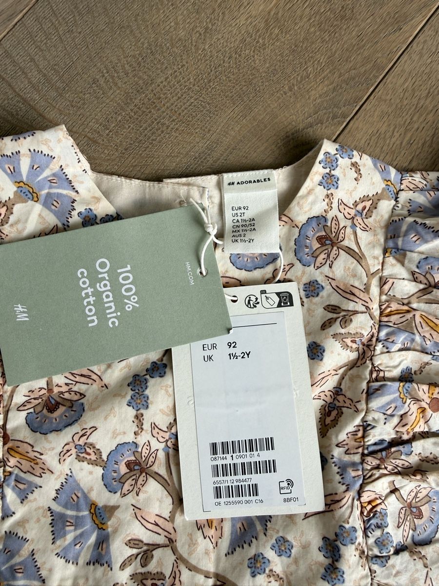 H&M Tute: New cotton romper by H&M adorable, 92 – Nuovo e nell'imballaggio originale da Zug venduto da Nat.yushkevich 8