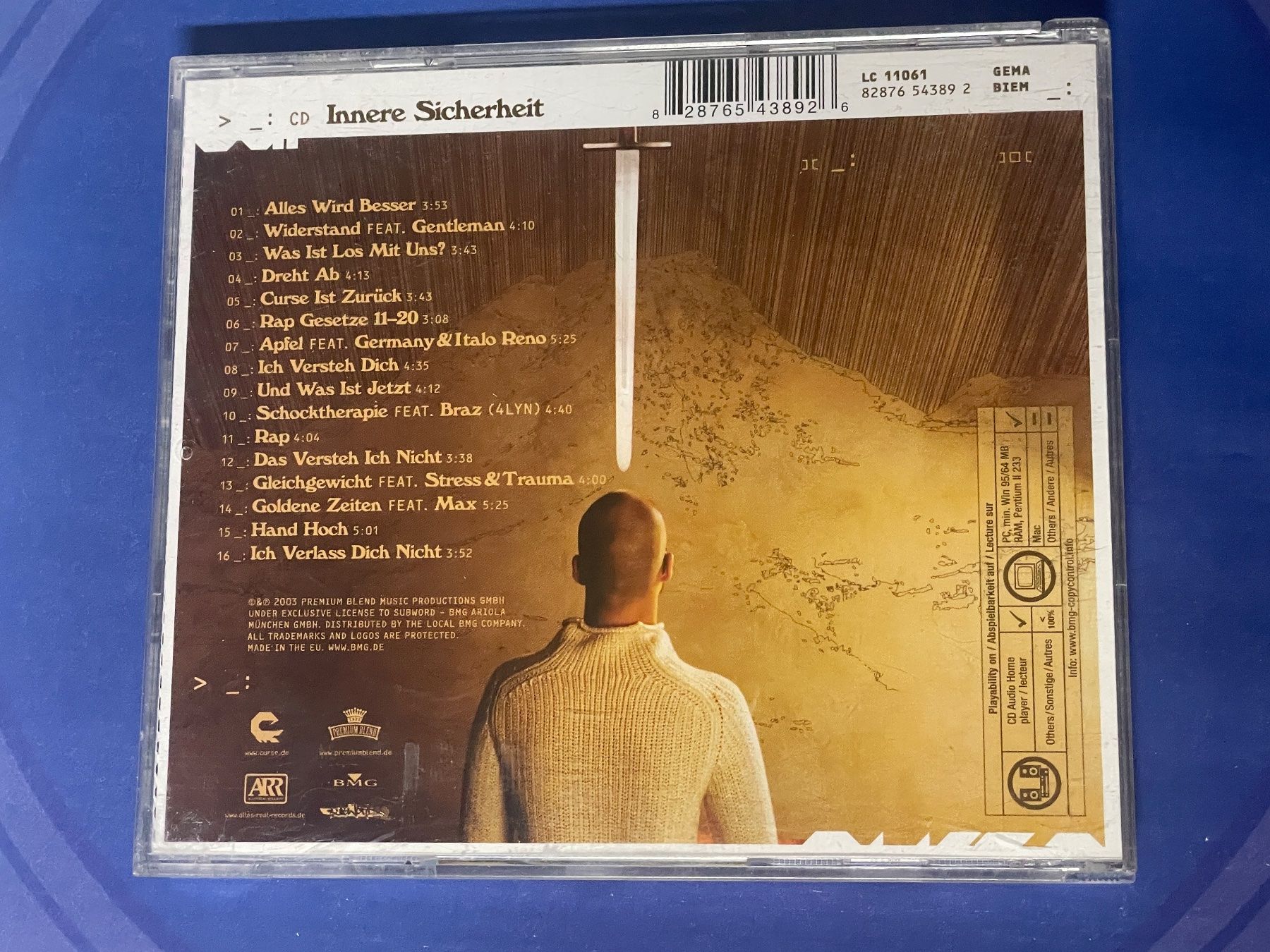 CD: Curse - Innere Sicherheit - Deutschrap -- Top – Usato da Muri b. Bern venduto da AdidasCollector 1