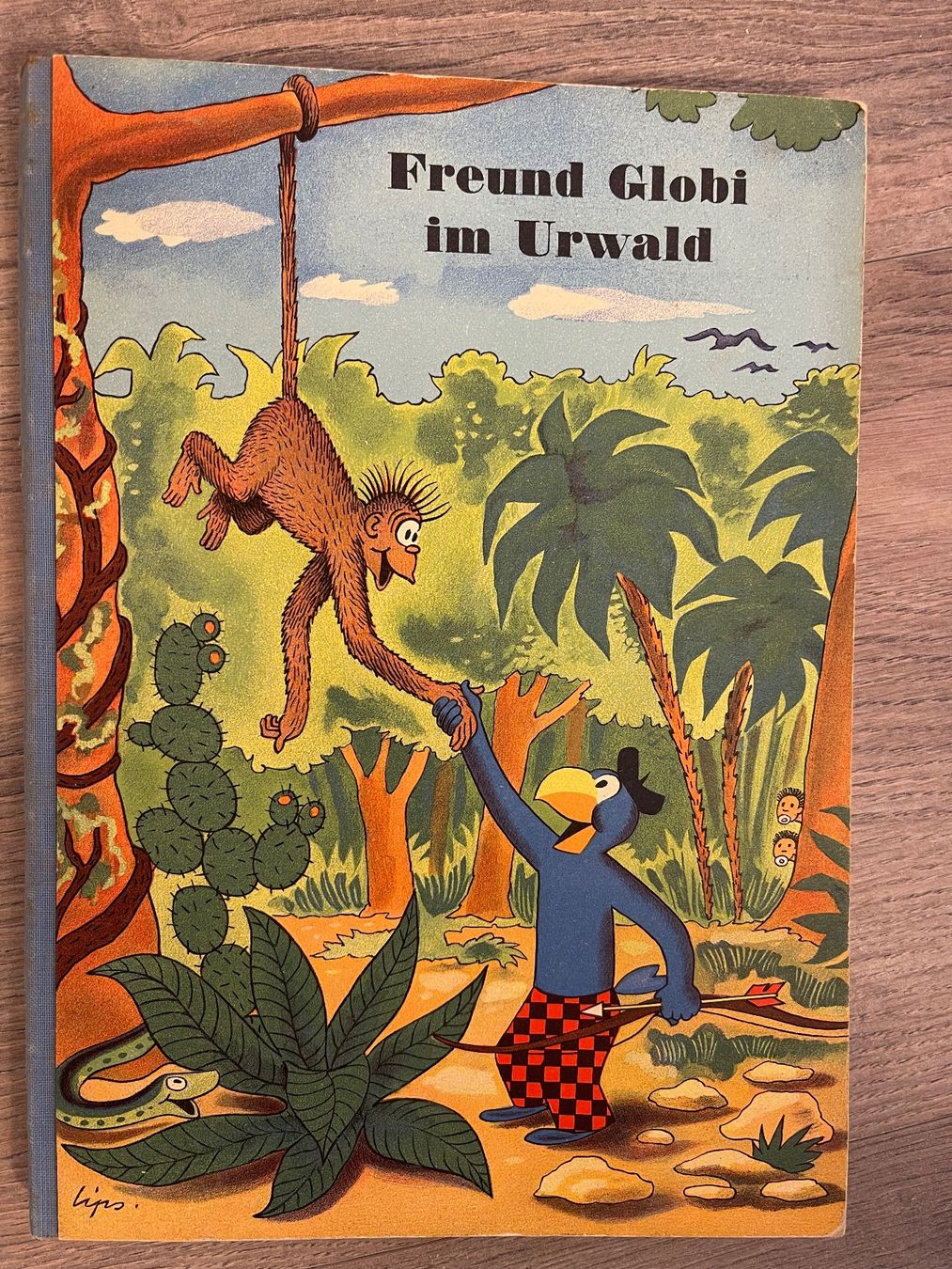 BD: Freund Globi im Urwald – D'occasion à Basel par mariablanka