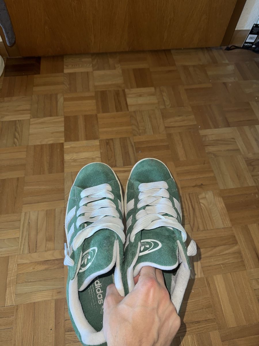 Adidas Scarpe da uomo: Original Adidas Campus Sneaker - Grün – Nuovo (secondo la descrizione) da Basel venduto da DavideCalla 1