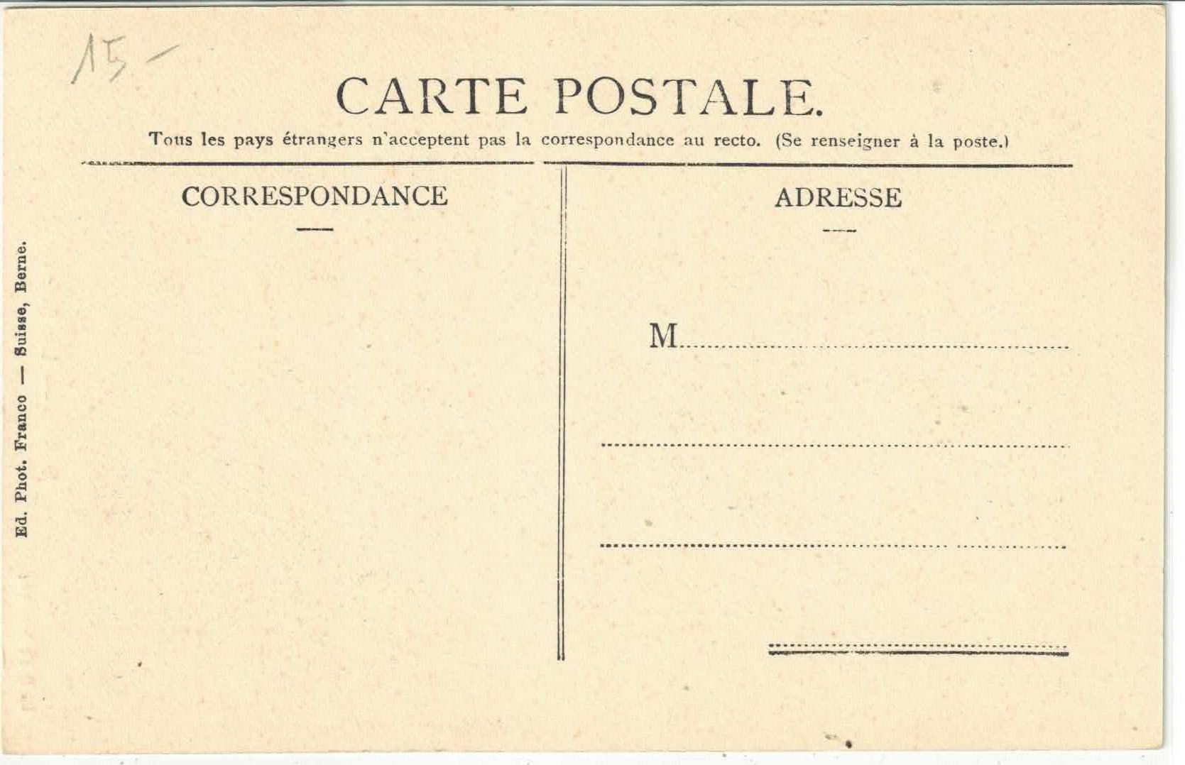 Cartoline postali: Salvan - la Place - animee – Usato da Ettingen venduto da Kartenplanet 1