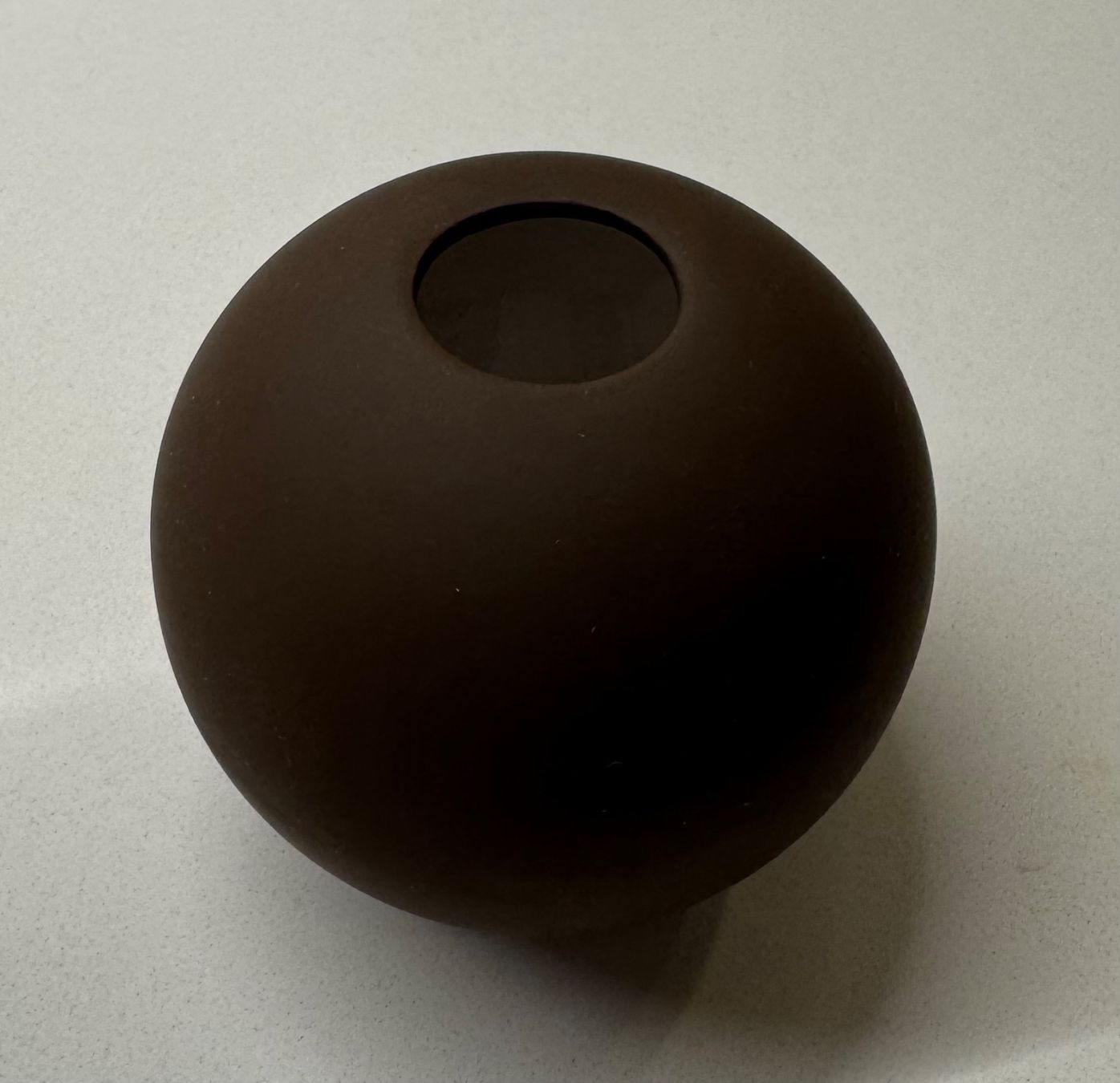 Vasi & Recipienti: Ball Vase coffee, 8cm – Usato da Zürich venduto da 5011SB