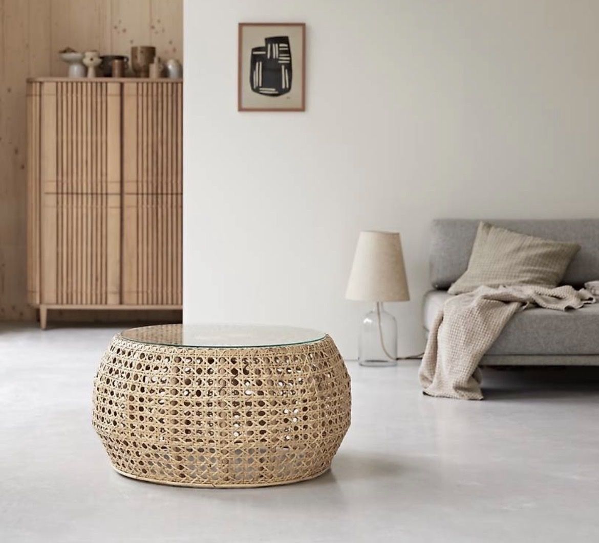 Tikamoon Tavoli: Couchtisch Rattan – Usato da Zürich venduto da serafina03