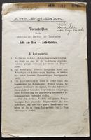 ARB Rigi-Bahn Fahrdienstreglement 1905 / 1907