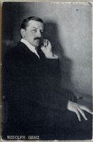 Autograph Rudolph Ganz, Schweizer Komponist, 1909, Musik
