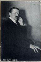 Autograph von Rudolph Ganz, Schweizer Komponist, 1909