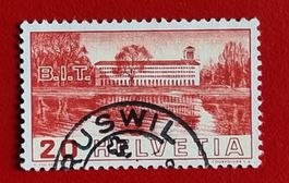 VÖLKERBUND BIT GEBÄUDE 211 VOLLSTEMPEL RUSWIL LUZERN 1938