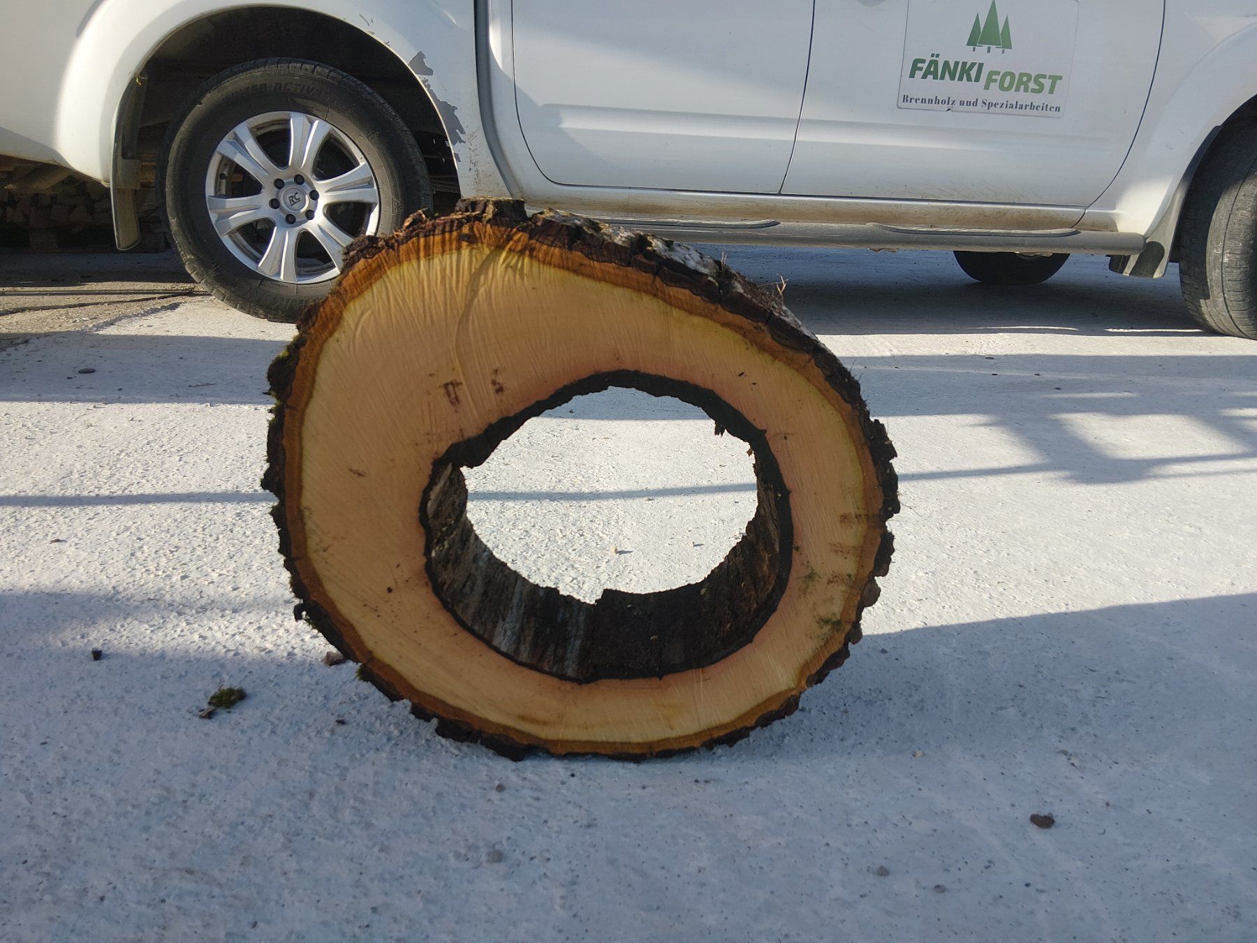 Holzartikel: Nussbaum Holzscheibe Nr. 2 Dekoration – Neu (gemäss Beschreibung) aus Affoltern am Albis von ret_6x6z 3