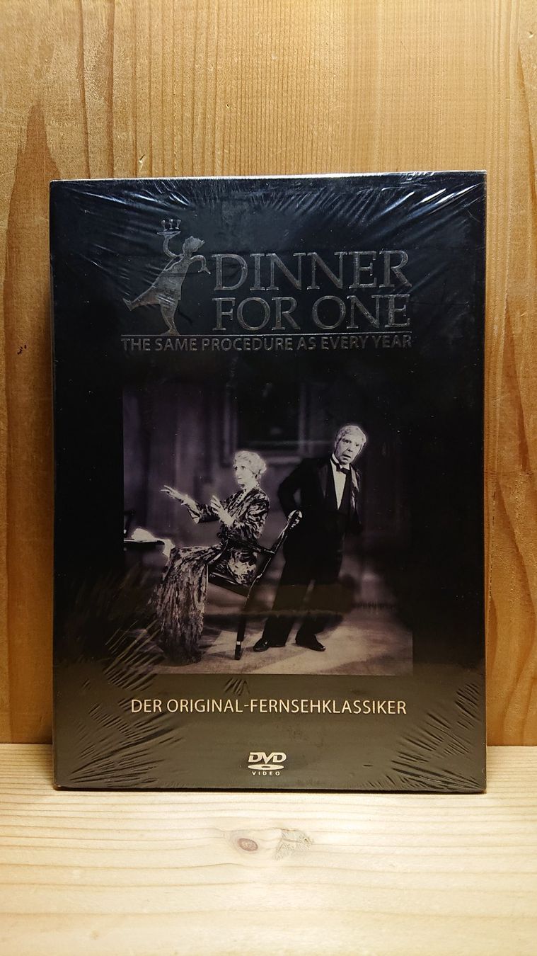 Alle DVDs: DINNER FOR ONE DVD – Neu und originalverpackt aus Wilderswil von Exebub