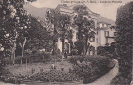 AK Clinica privata Dr. A. Balli Locarno-Muralto 1930