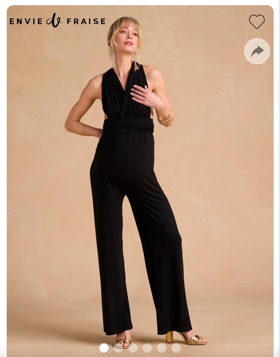 Tute: Schwarzer Maternity Jumpsuit von Vertbaudet, Grösse S/M – Nuovo (secondo la descrizione) da Zürich venduto da rah_5p85