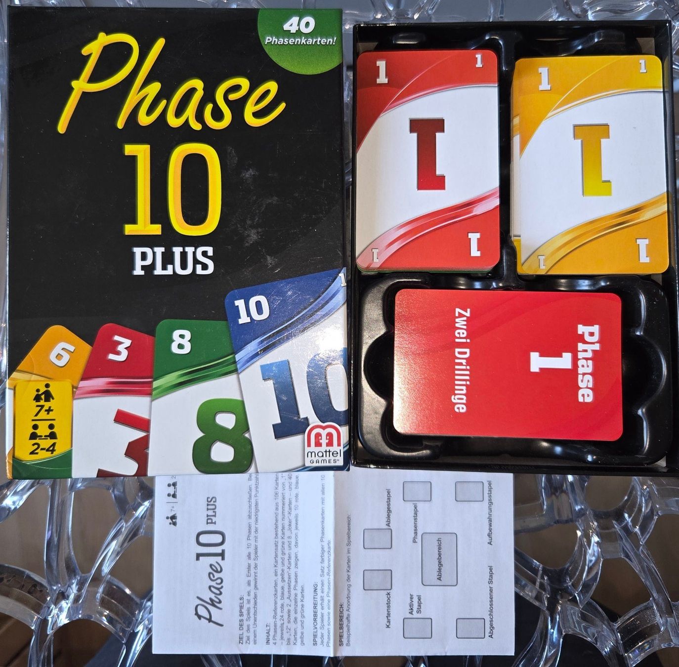 Mattel Giochi: Phase 10 Plus von Mattel 2015 – Usato da Gossau SG venduto da tenerife11 3