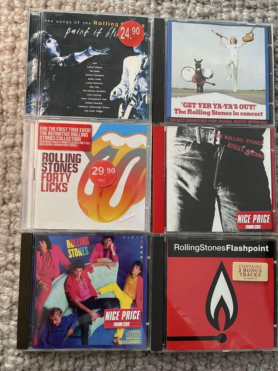 CD: 6x The Rolling Stones – Usato da Reinach AG venduto da trigger7811