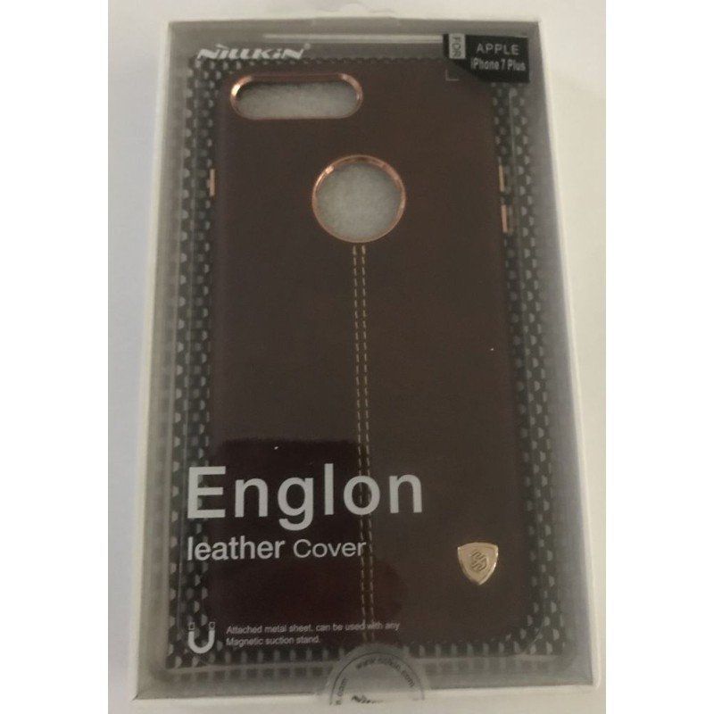 Cover & Protezioni schermo: Nillkin Englon Leather Cover IPhone 7 Plus Braun – Nuovo (secondo la descrizione) da Bassersdorf venduto da maga1g