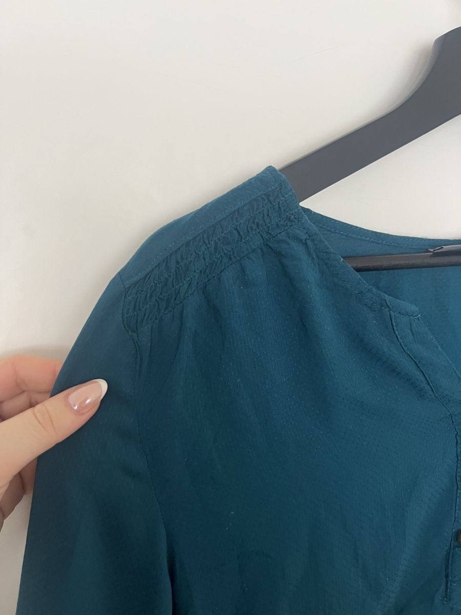 Camicette: Dunkelblaue Bluse / Gr. M / elegant – Usato da Wattwil venduto da Sihana-Spirit 4