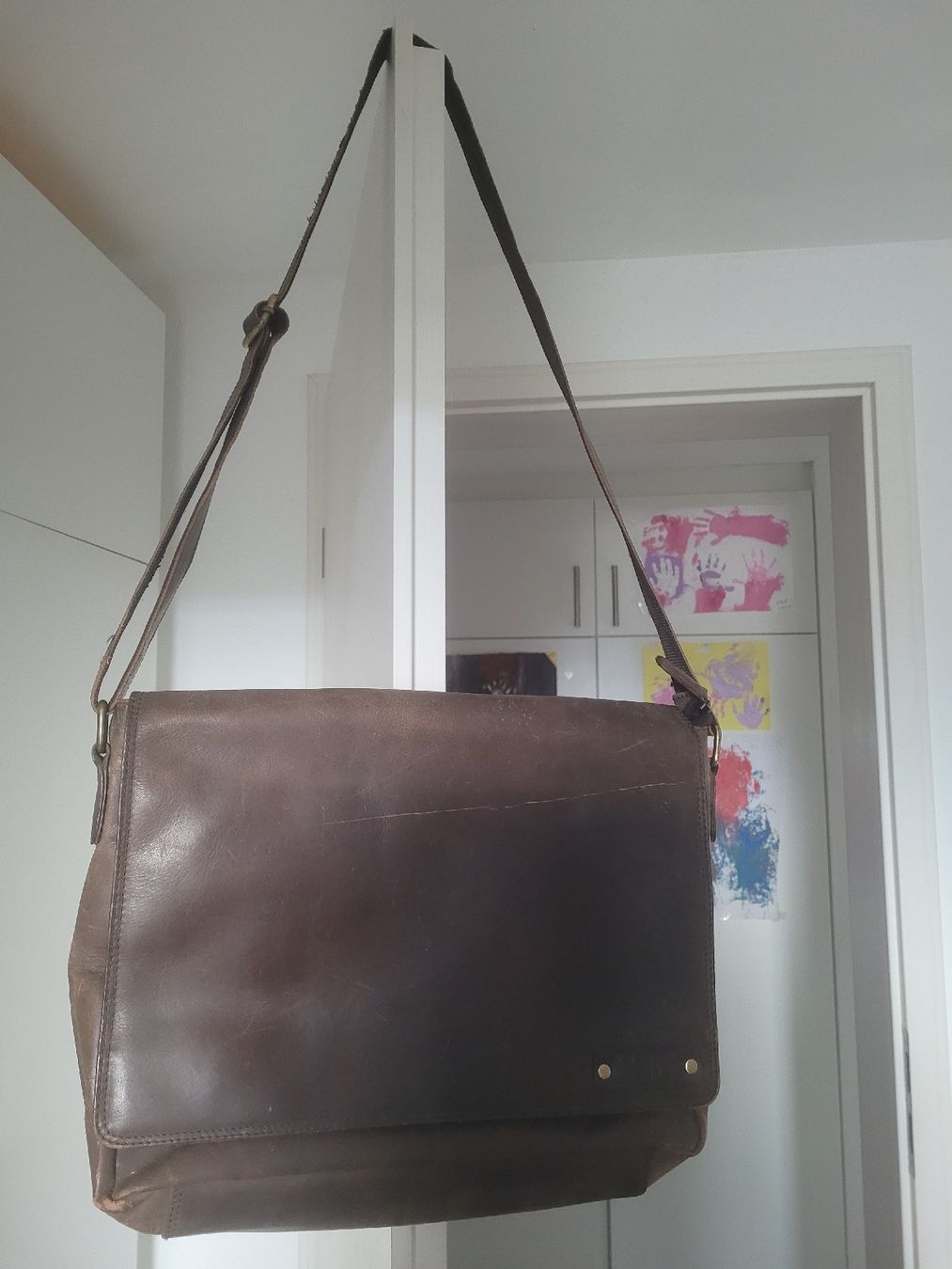 Borse: capiente borsa vintage in pelle – Usato da Giubiasco venduto da A.B00 7