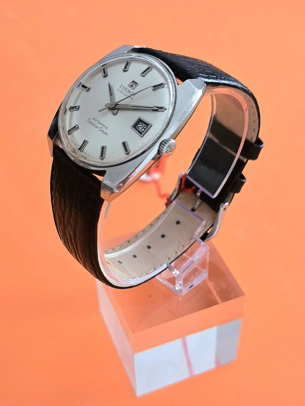 Tissot Uhren: TISSOT VISODATE AUTOMATIC - DATE SEASTAR SEVEN MEGA RAR – Gebraucht aus Neftenbach von Taschen-Uhren 3