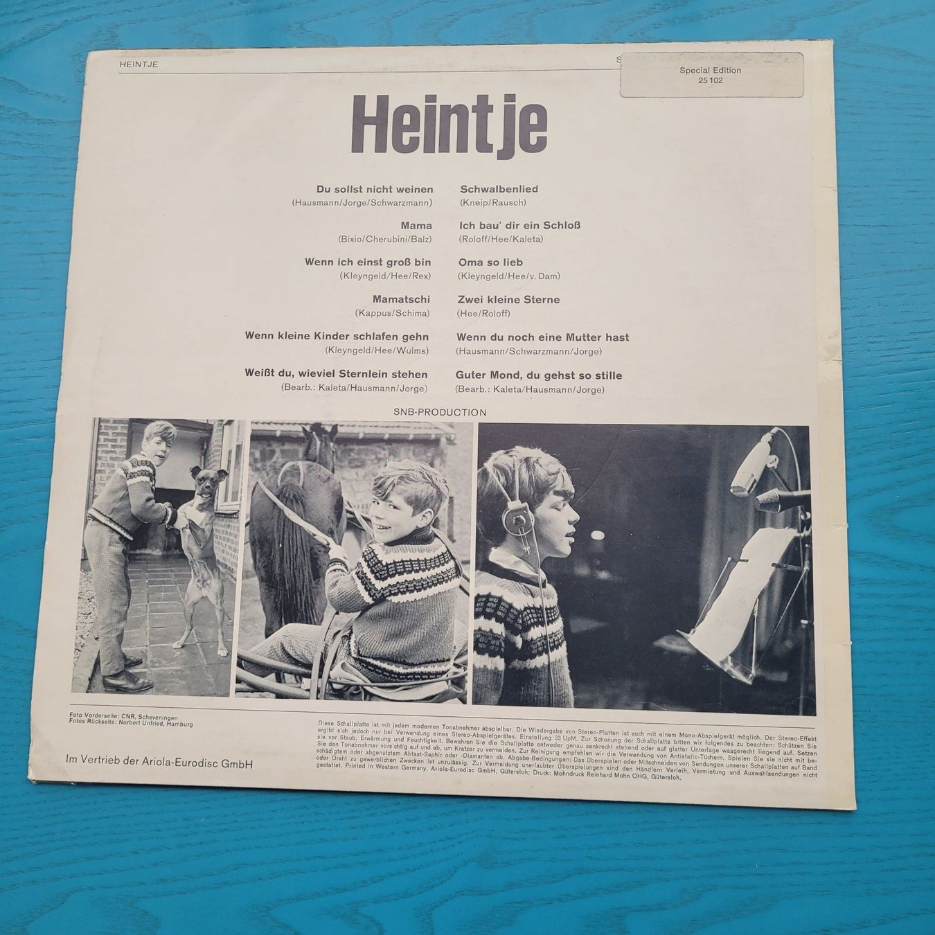 Dischi in vinile: Heintje – Usato da SCHÜBELBACH venduto da CoKaHa 1