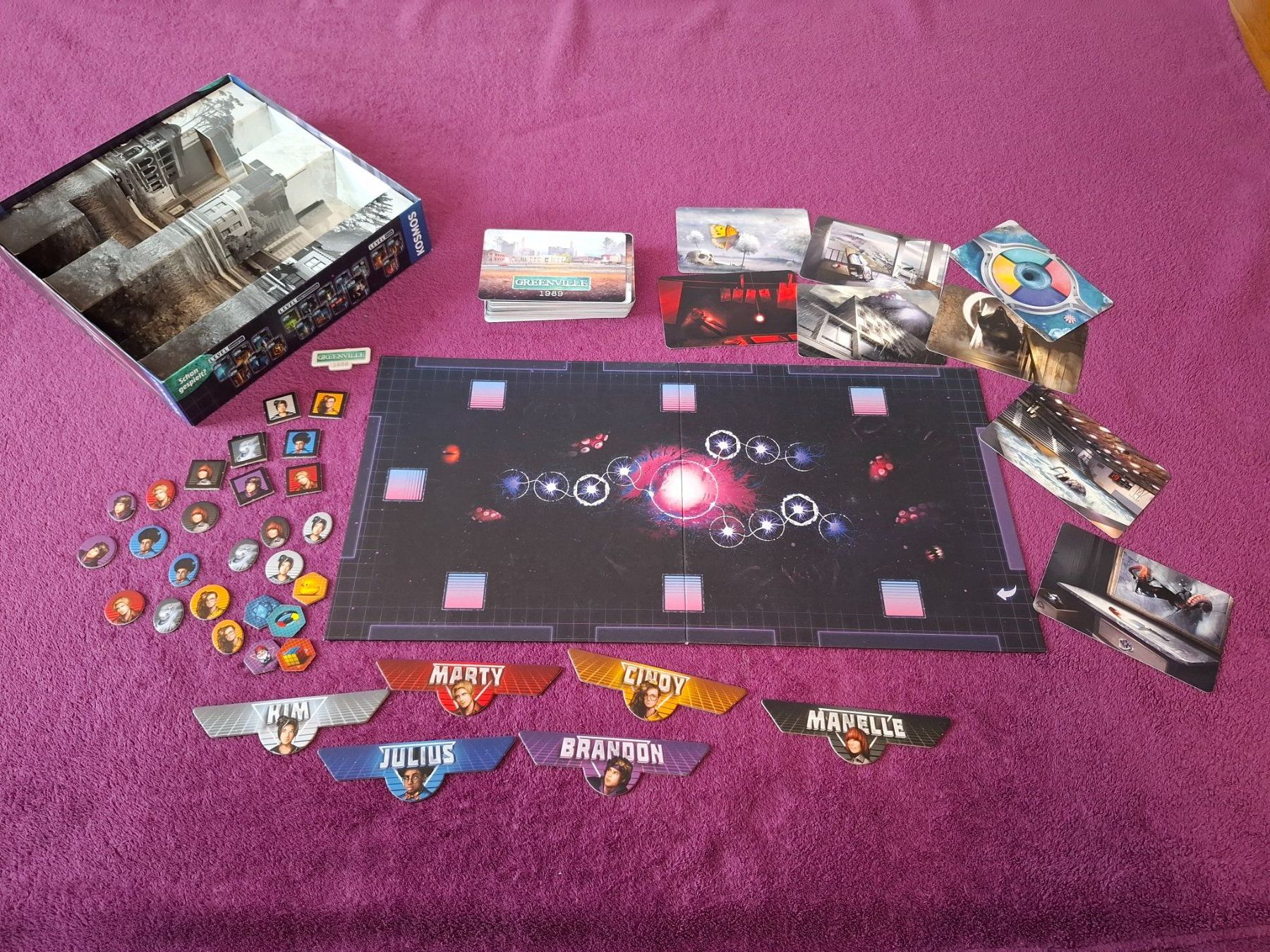 Kosmos Giochi: Kosmos Spiel - Greenville 1989 – Usato da Müllheim Dorf venduto da Seeeule01 4
