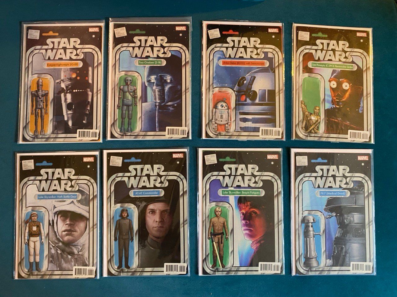 Fumetti: Komplettset Marvel Star Wars Action Figure Variant Comics – Usato da Schmiedrued venduto da swissgeeks01 5
