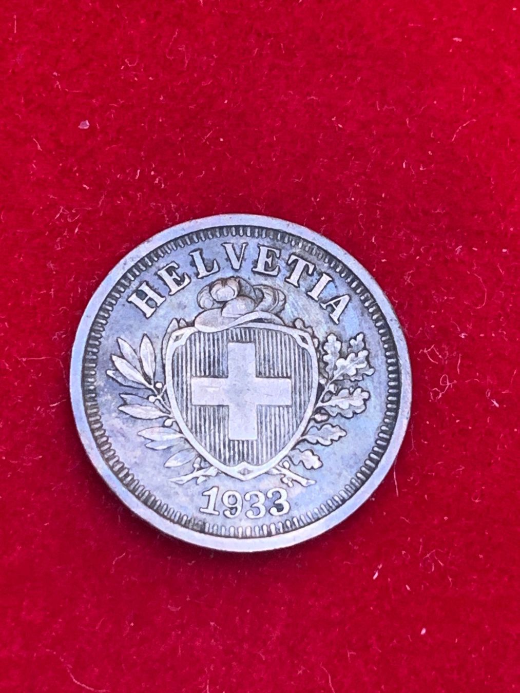 Tutti le monete: 1 Centime 1933 Berne - Fast Vorzüglich / Presque Superbe – Usato da LE LIGNON venduto da Katanaion