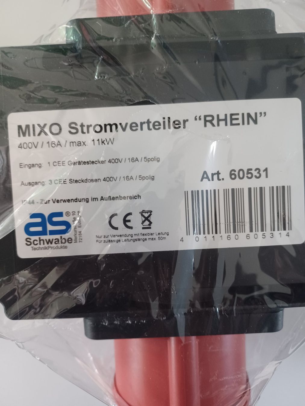 Alimentazione elettrica: MIXO Stromverteiler – Nuovo e nell'imballaggio originale da Elsau venduto da Spizzico01 1