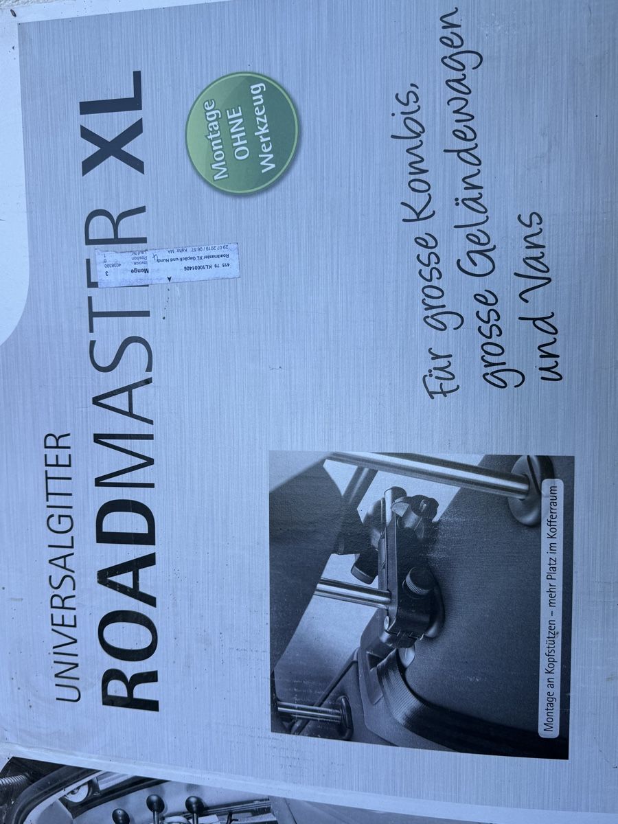 Käfige, Transport & Sicherheit: Universal Gitter Road Master Xl – Neu und originalverpackt aus Arzier le Muids von GROP94 2