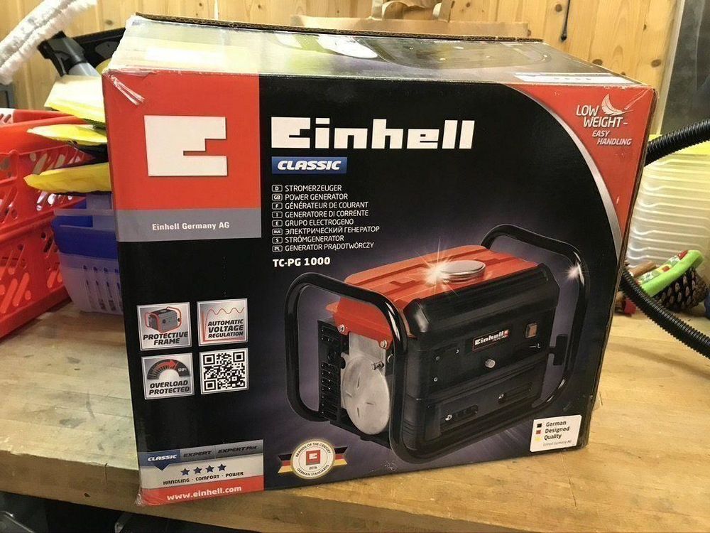 Einhell Stroomgenerator (benzine/gas) TE-IG 1900 DF (1800/1600 W