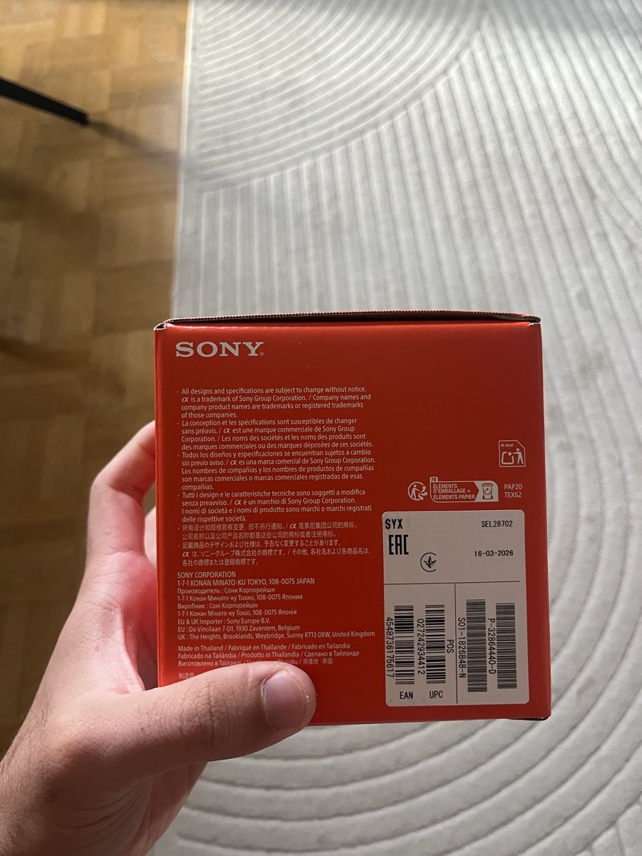 Sony Objektive: Sony FE 28-70 f3.5-5.6 – Neu und originalverpackt aus Corsier-sur-Vevey von luc_6f82 2