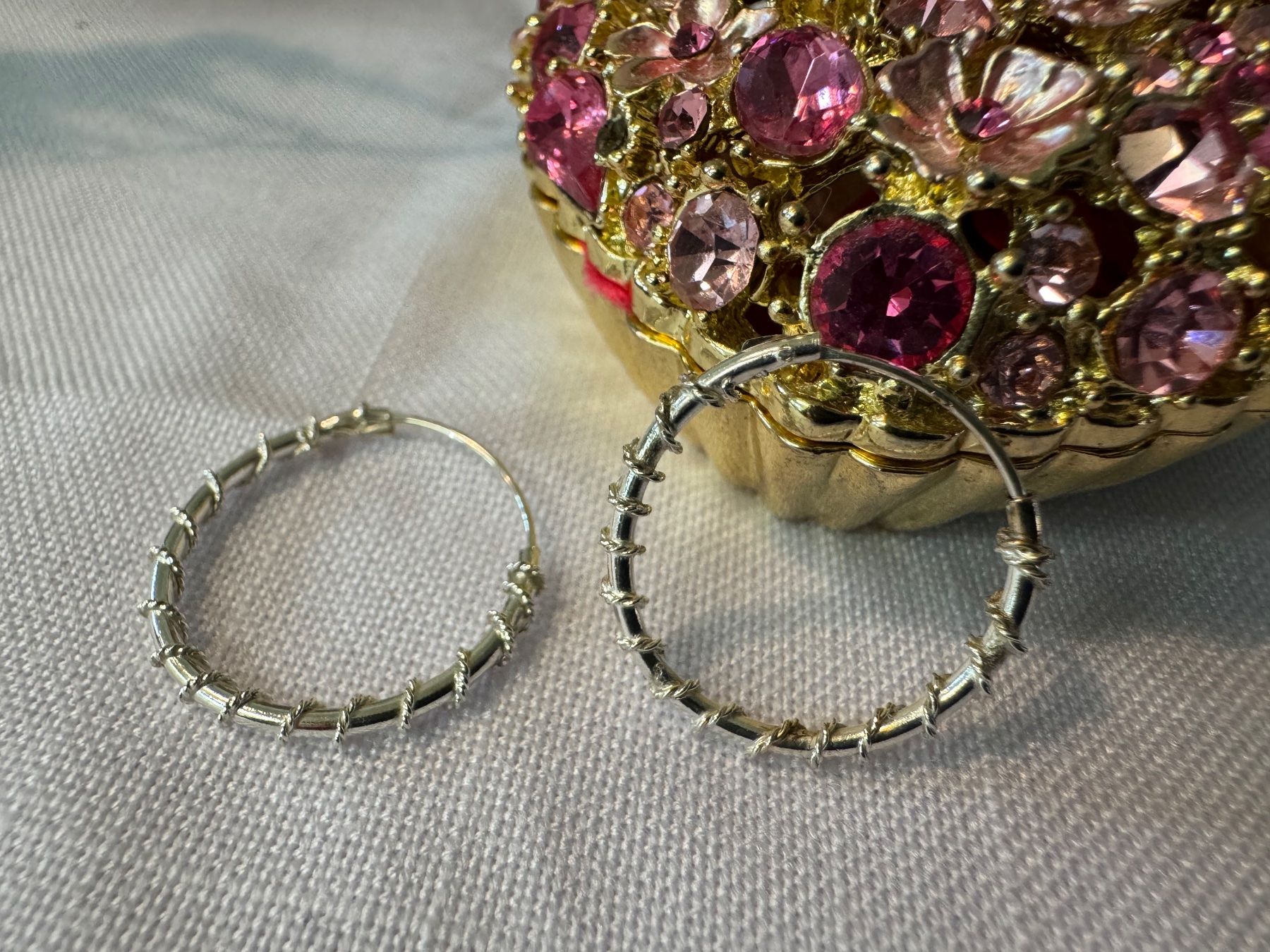Boucles d'oreille: Classic Ohrringe  mit Sterling Silver – Neuf (Voir description) à Zürich par LIBELLA13