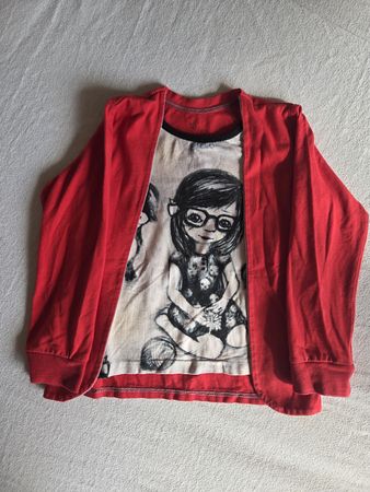 2 in 1em Handmadeshirtjäckli 104
