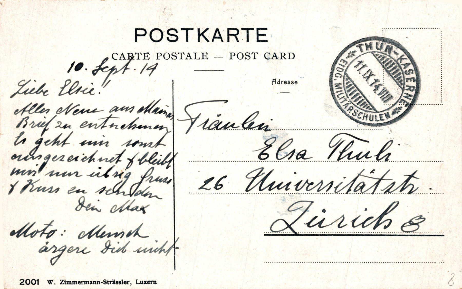 Cartes postales: Schweizer Militär - Artillerie. Stalldienst – D'occasion à Bronschhofen par Astore 1
