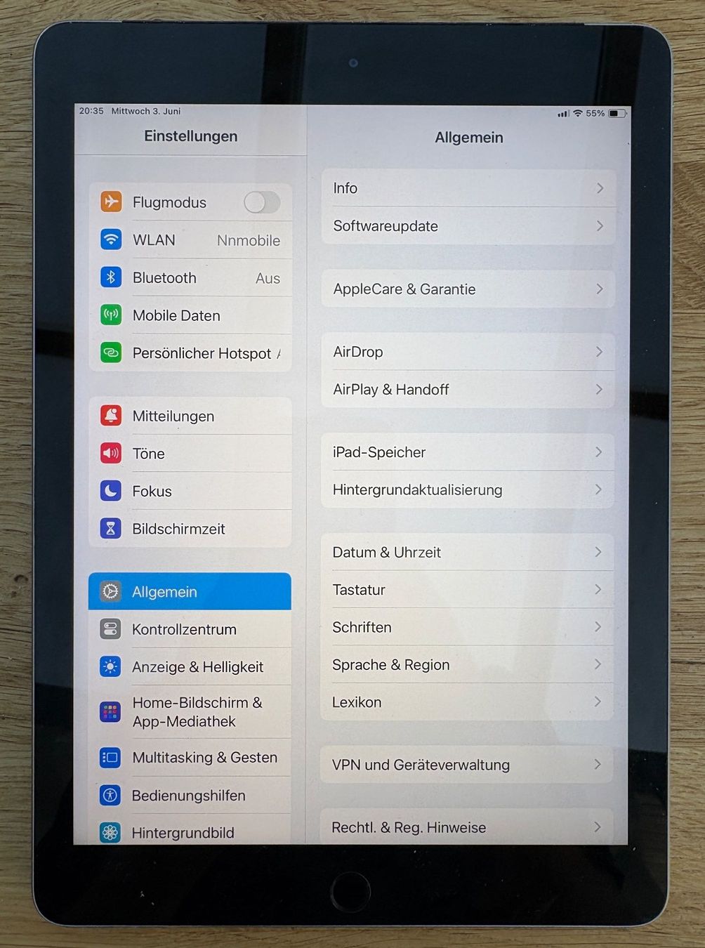 Apple Tablet PC: Apple iPad 6. Generation 32 GB – Usato da Embrach venduto da Decius
