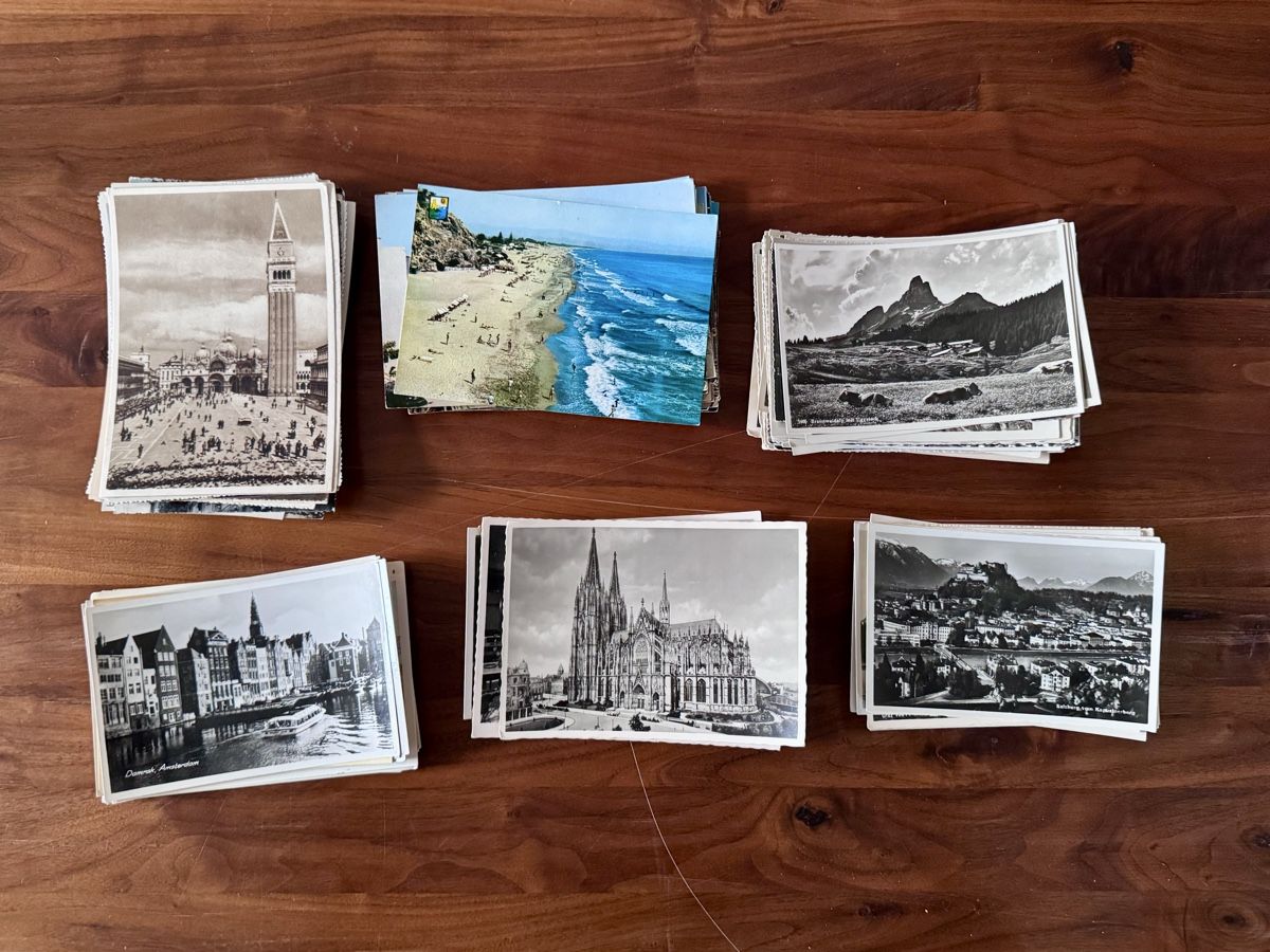 Ansichtskarten: 180 historische Ansichtskarten, 12 Leporelli, Top-Zustand – Gebraucht aus Romanshorn von Resddi 1
