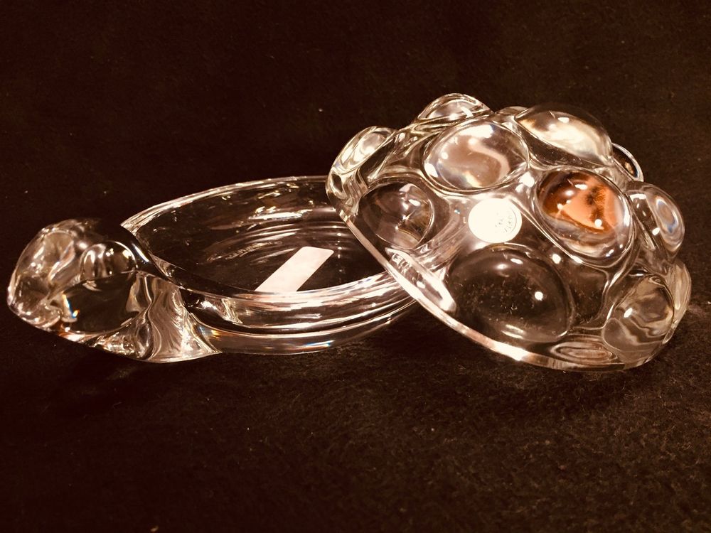 Baccarat Gläser: Mehr als 50 Val Saint Lambert  Kristall-Objekte NEU – Neu und originalverpackt aus Solothurn von PHEG 8