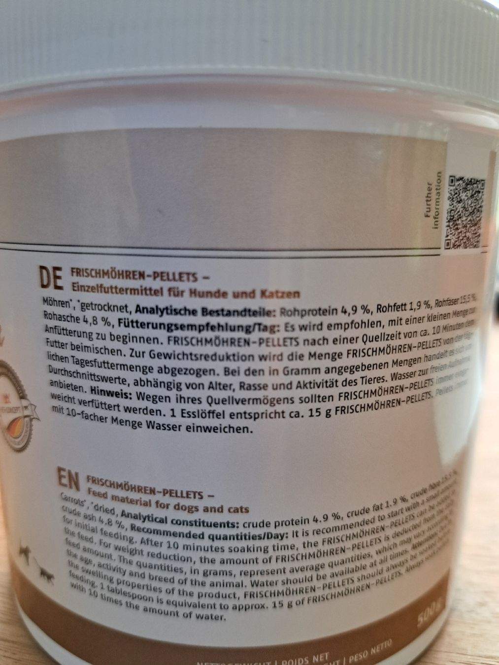 Futter: Vet-Concept Frischmöhren – Neu (gemäss Beschreibung) aus magden von cam_w2ff 2