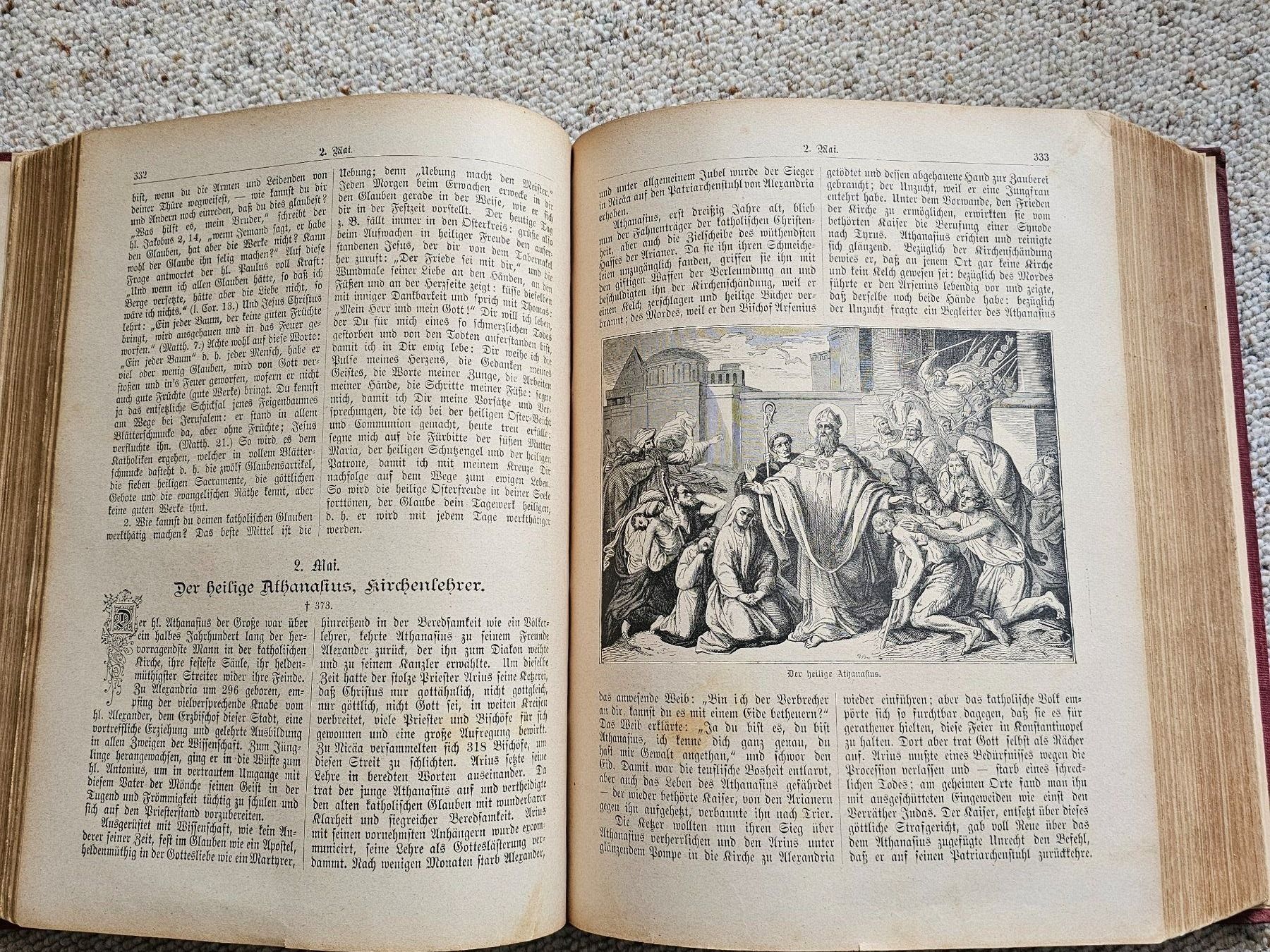 Bücher: Buch - Leben der Heiligen (1883) – Gebraucht aus Rickenbach SO von tahitian 4