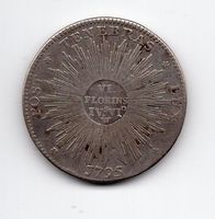 (1291) Genf, ½ Taler 1795, Florins,  -vz