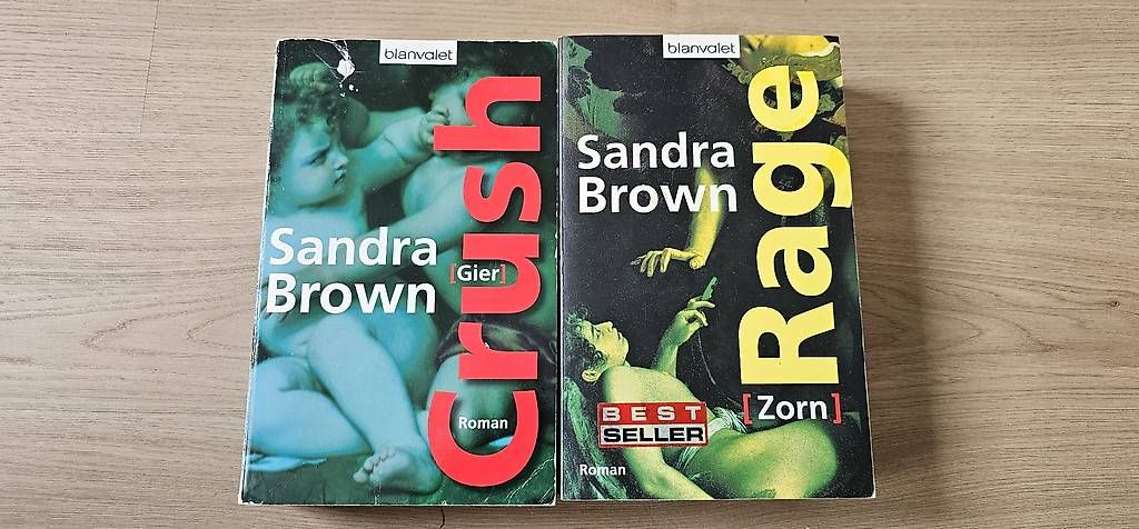 Libri: 2 Bücher Sandra Brown – Usato da Appenzell venduto da San-cu