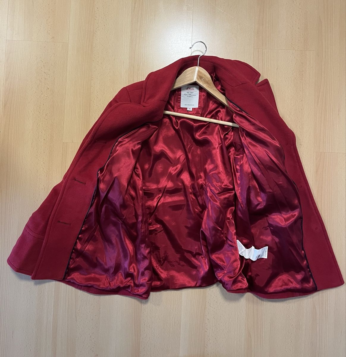 S.Oliver Jacken: Roter Mantel von S. Oliver – Gebraucht aus Luzern von sophielucerne 3