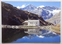 Zermatt, Schwarzseekapelle, Dent-Blanche