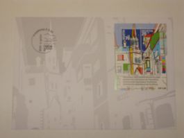 W84 Nationale Briefmarkenausstellung St. Gallen 2000 FDC