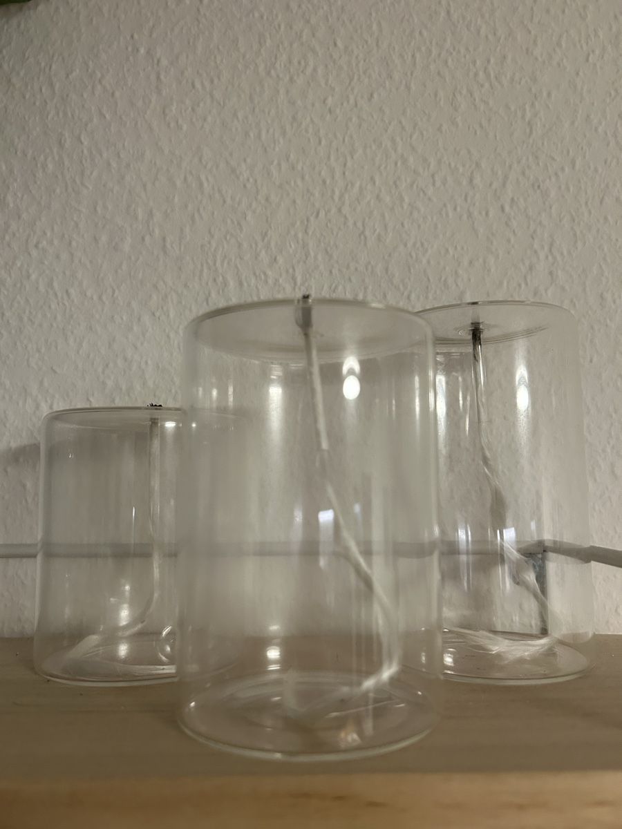 Lampen: Öllampen im 3er Set Glas – Gebraucht aus Lenzburg von Shyra1 1