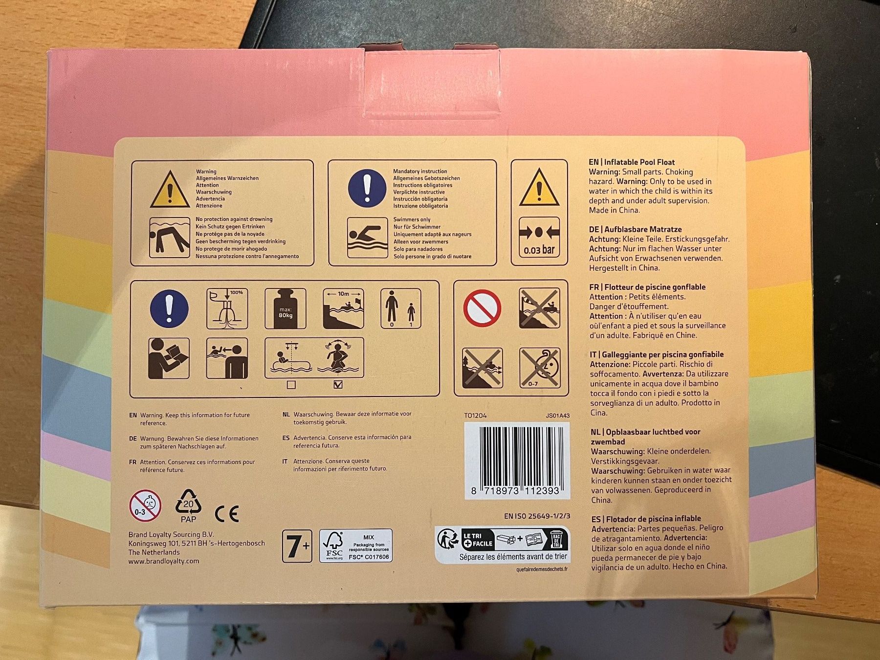 Schwimmringe: pool float, eiscreme form – Neu und originalverpackt aus subingen von gibo11 1