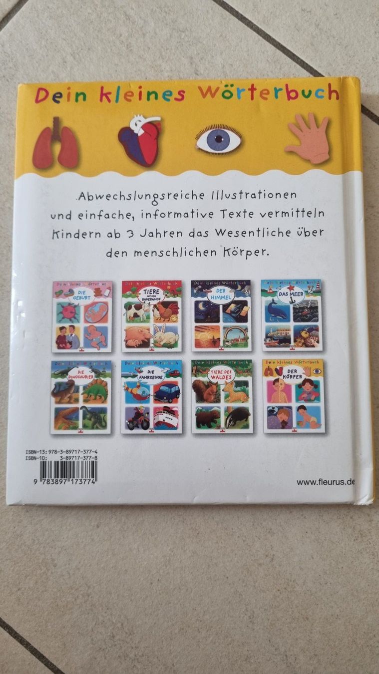 Bücher: Buch Dein kleines Wörterbuch - Der Körper – Gebraucht aus Ganterschwil von Nike18 2