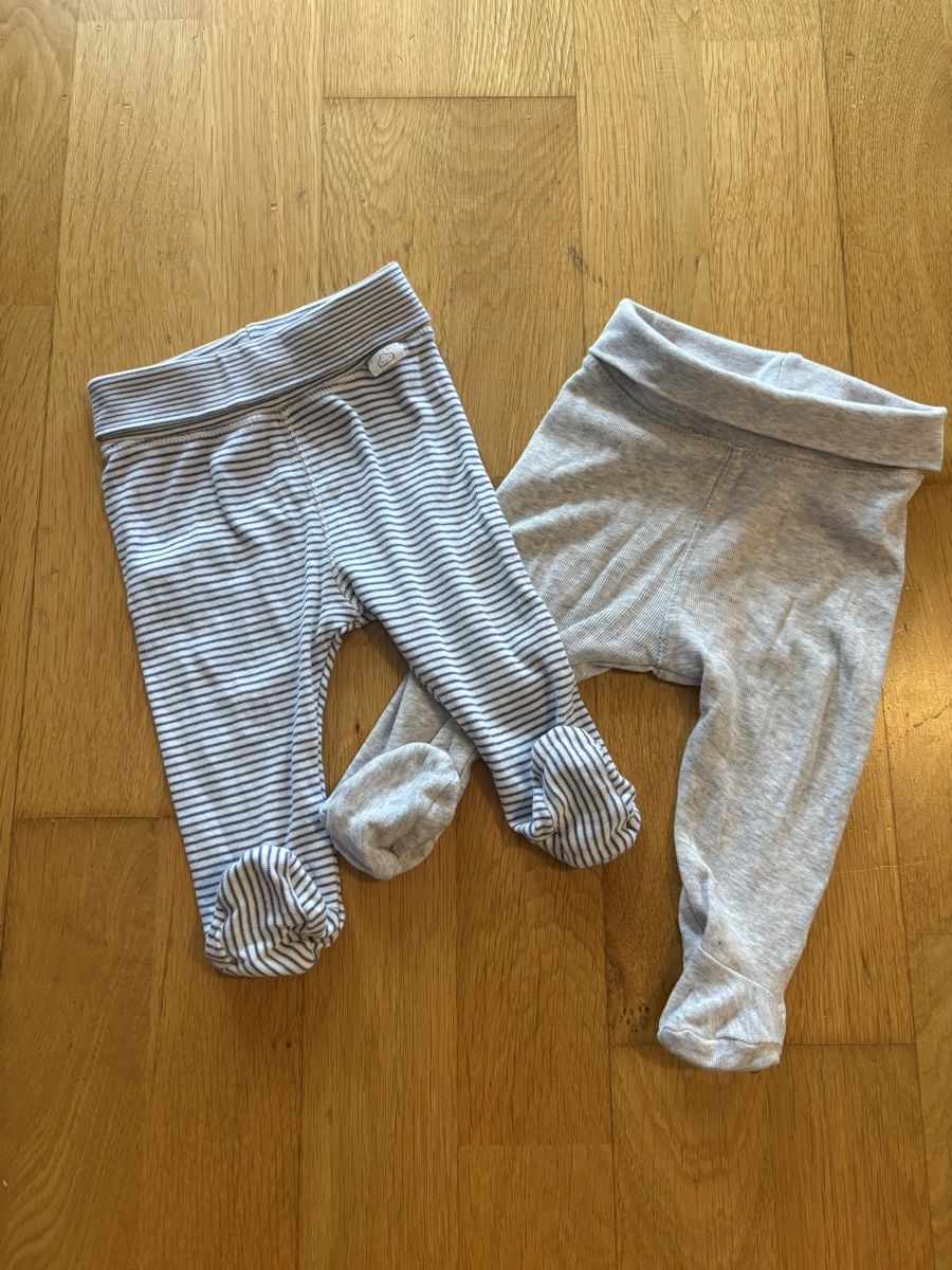 H&M Hosen: Strampelhose 2er.- Set H&M Gr. 56 – Gebraucht aus Oberhofen am Thunersee von ver_n9w9