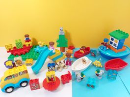 LEGO Duplo - Am und auf dem See (Bus 10851, 4 Boote, Spiel.)