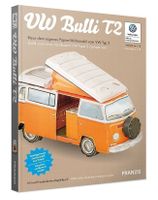 VW Bulli T2 Buch und Kartonbausatz 1:18 Steckmodell FRANZIS